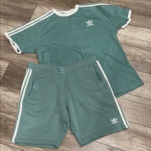 Adidas Shirt and Shorts Set